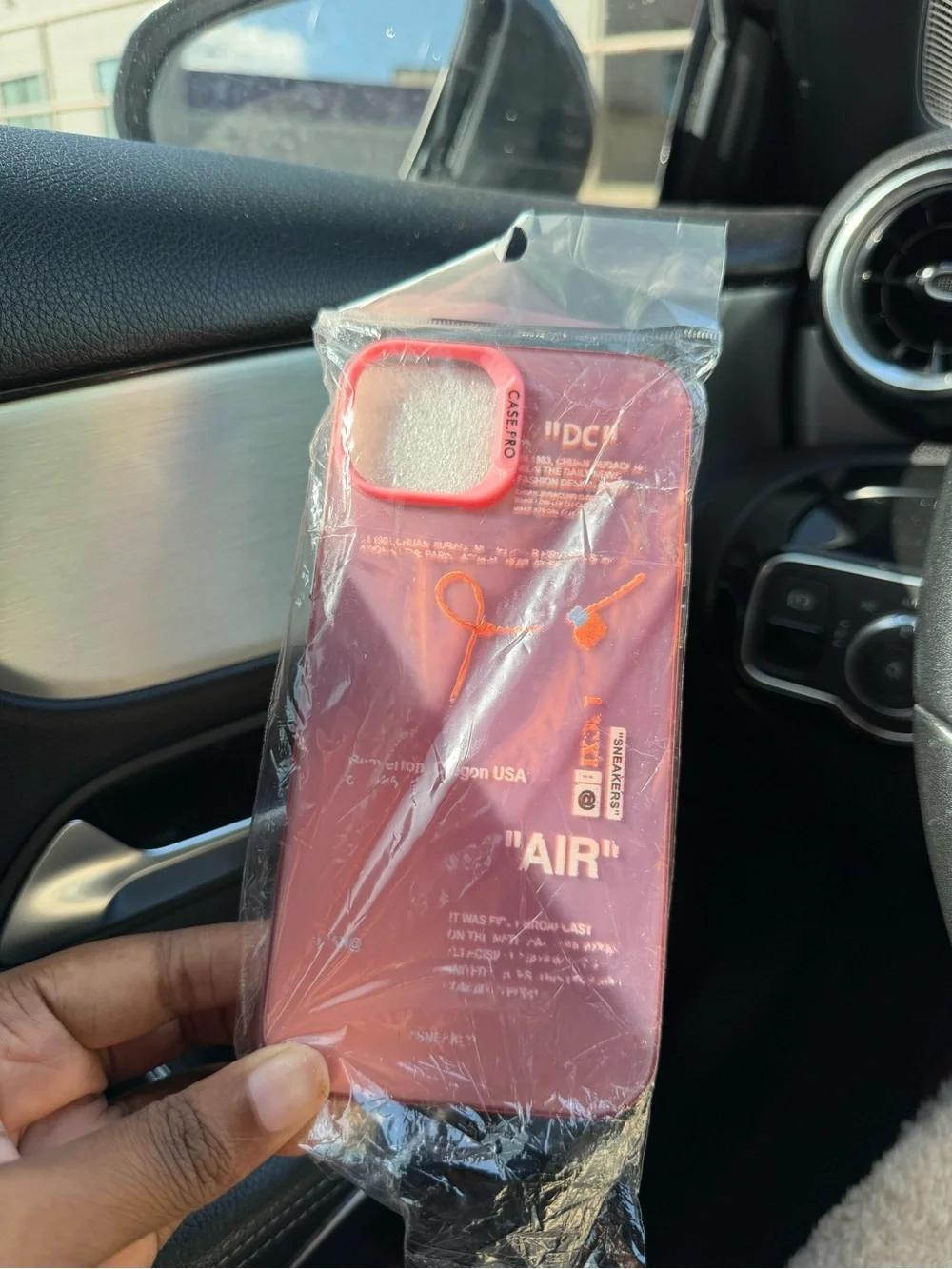 iPhone 15 plus off white case